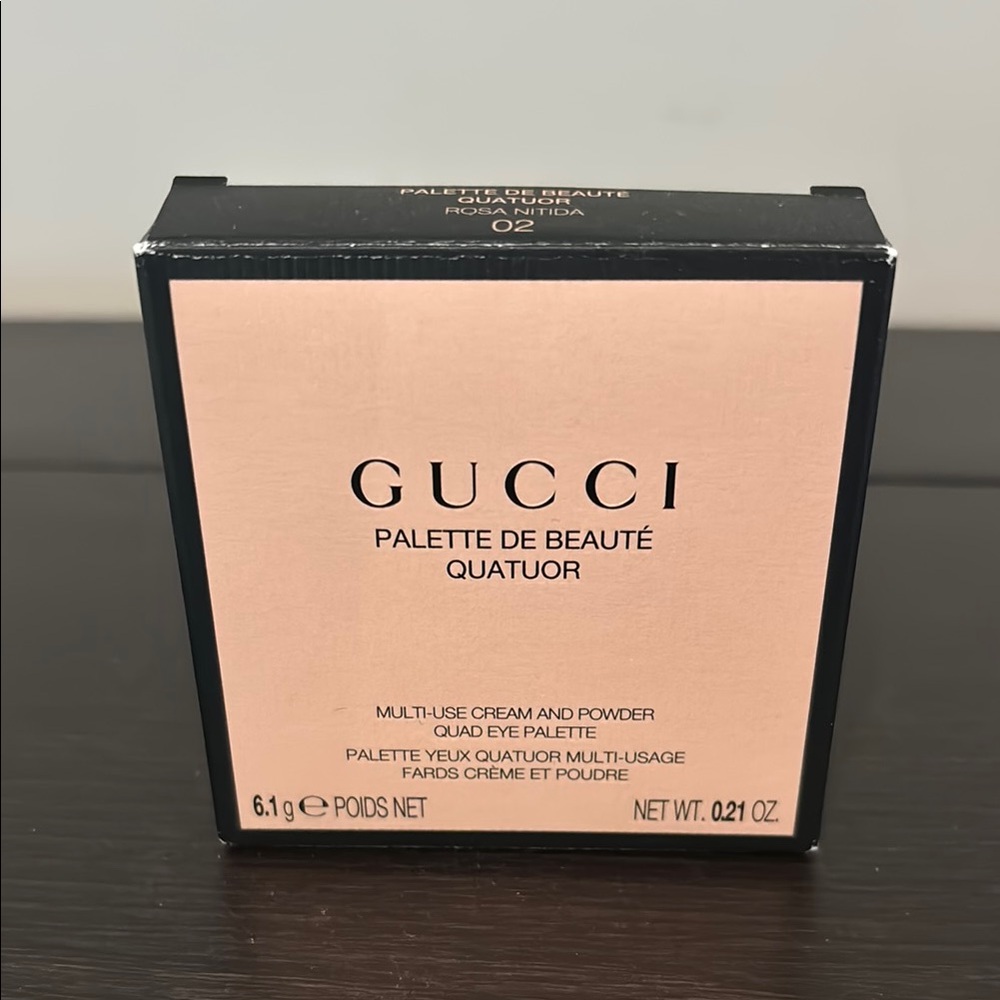 Gucci Black and Cream Eyeshadow Palette